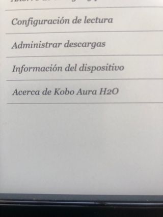 Kobo Aura H2O 2 HD Luz Wifi (leer)