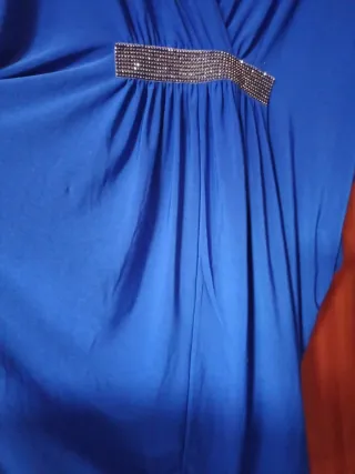 Vestido azul talla XXL evento