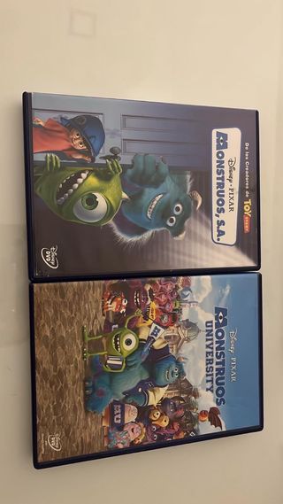 Monstruos S.A. y Monstruos University DVD