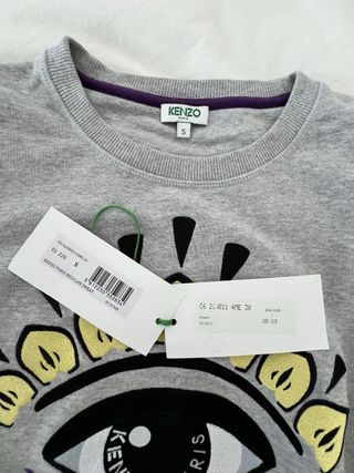 Sudadera Kenzo ojo gris talla S