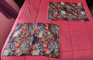 Funda Nórdica Patchwork + 2 Fundas Cojín