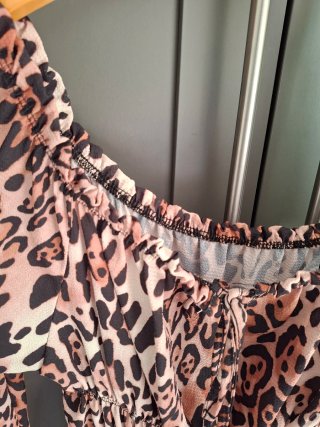 Tutina leopardata taglia unica
