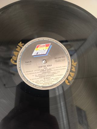 Vinilo Rap de Aquí LP Original Ariola 1990