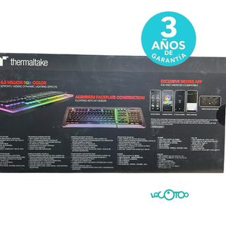 Teclado Mecánico Thermaltake Level 20 RGB