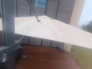 Sombrilla de exterior Ikea plegable