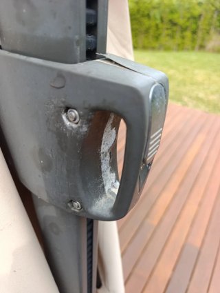 Sombrilla de exterior Ikea plegable
