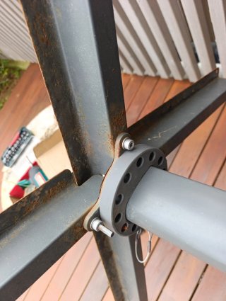Sombrilla de exterior Ikea plegable