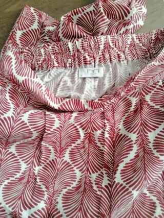 Pantalón de viscosa estampado