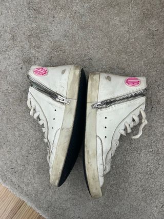 Golden Goose Francy Sneakers Blancas y Grises