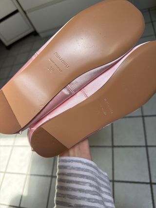Ballerine Miu Miu Raso Rosa