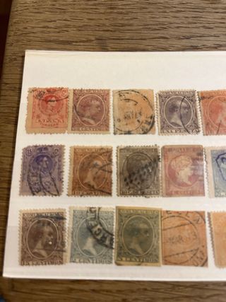 42 Sellos Antiguos de España