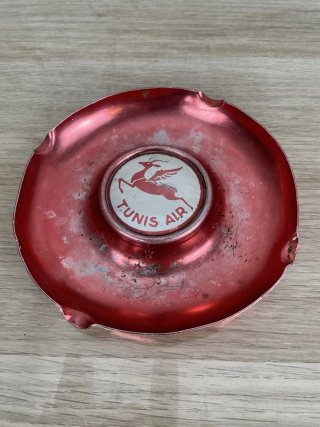 Posacenere Tunis Air Rosso Gadget Pubblicitario