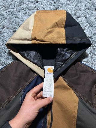 Chaqueta Carhartt Marron Beige Rework OG Hoodie 90