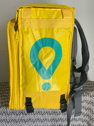 Mochila Glovo y accesorios