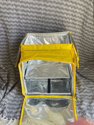 Mochila Glovo y accesorios