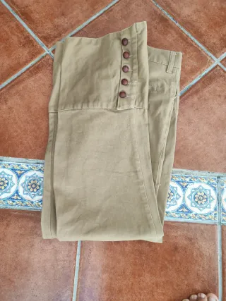 Pantaleón Flamenco corto rociero beige talla 40
