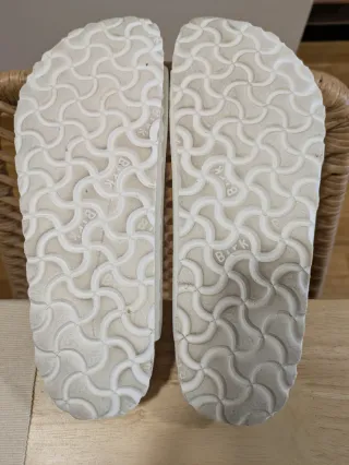 Sandalias Birkenstock Blancas Talla 38