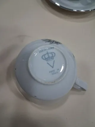 Juego de café Porzelanit antiguo