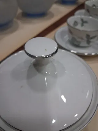 Juego de café Porzelanit antiguo