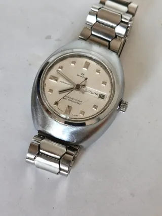 Orologio Sicura Automatico 25 Rubini Swiss Made