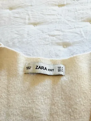 Jersey Zara Rayas Blanco y Negro