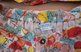 Completo gonna-camicia Boboli+ shorts marin boboli