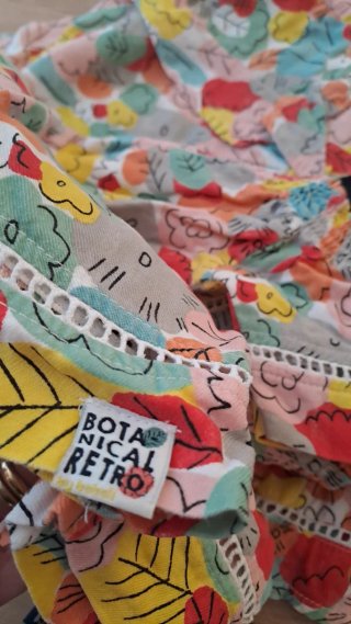 Completo gonna-camicia Boboli+ shorts marin boboli