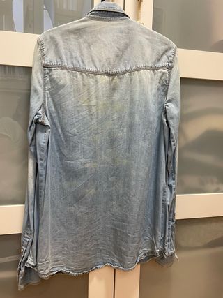 Camisa Vaquera Pull & Bear Talla XS