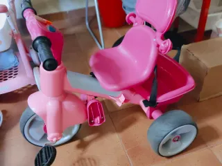 Triciclo infantil rosa