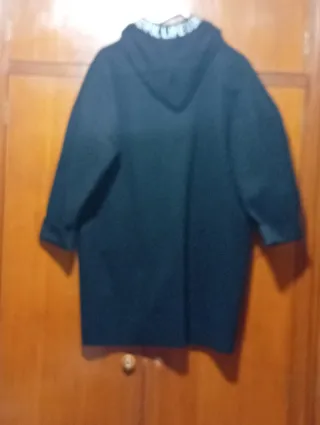 Abrigo Fashion Jeans Negro Talla XL