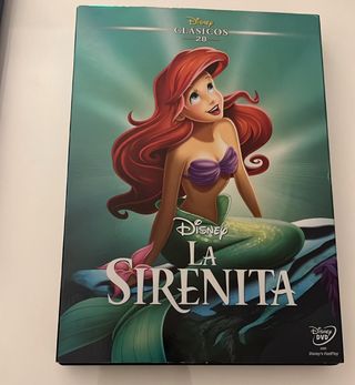 DVD La Sirenita Clásicos Disney 28