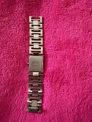 Reloj Lotus Mujer Circonitas Negro y Plata