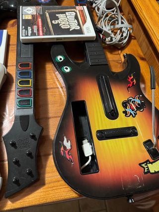 Set Wii: Guitar Hero, Wii Sports, Wii Fit