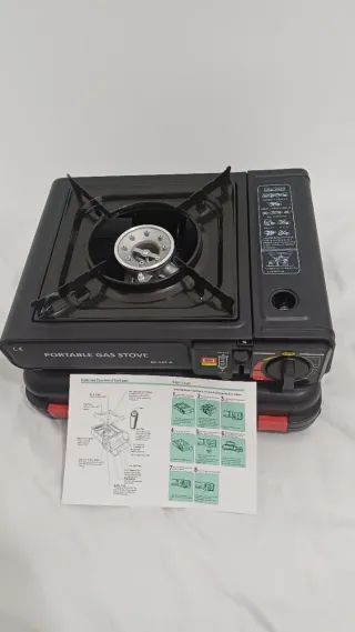 Fornello portatile a gas con valigetta