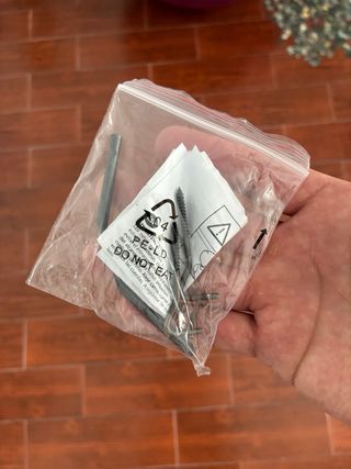 Estor enrollable de bambú nuevo