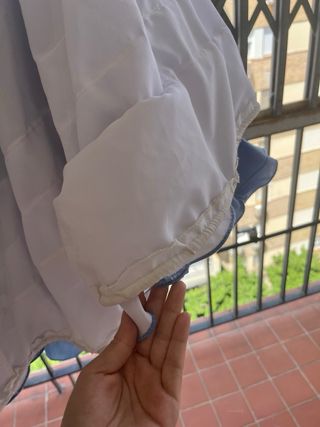 Traje de flamenca azul