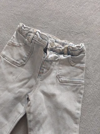 Jeans bambina vita elasticizzata