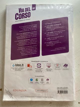 Via Del Corso B1-Student Book/Audio CD's/DVD