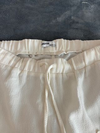 Pantalón de tiro corto ,ibicenco,mujer, talla L.