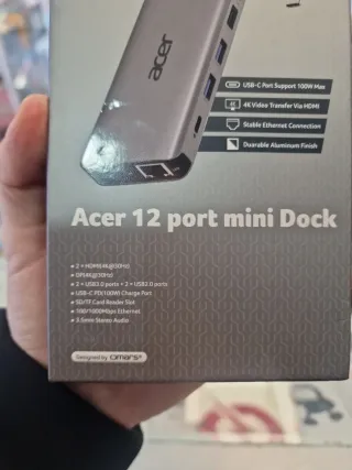 Acer 12 Puertos Mini Dock USB-C Oferta !!!