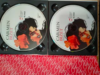 Estuche 2 CD's Carmen + Libreto Bizet