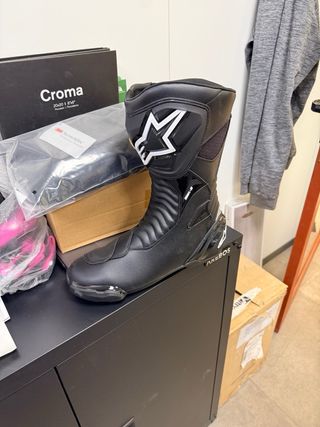 Botas Alpinestars S-MX Sportbike Negras Talla 46