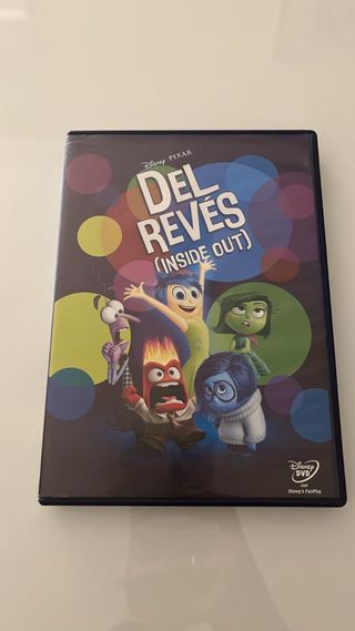 DVD Del Revés (Inside Out) Castellano