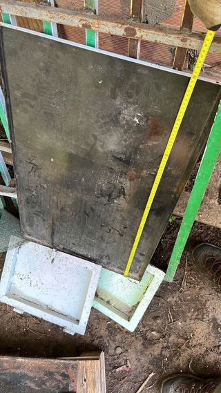 Cocina de leña antigua