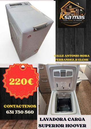 Lavadora Carga Superior Hoover 8kg