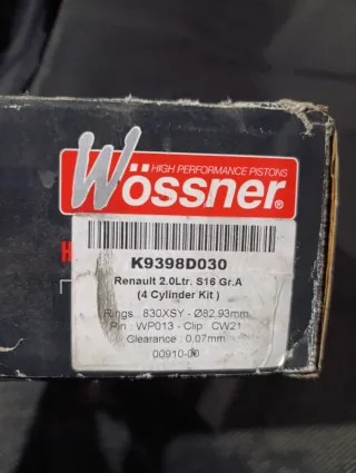 2 Pistones Clio Williams Grupo A