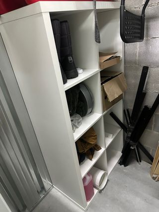 Estantería modular blanca Ikea