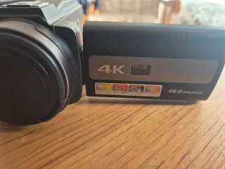 Cámara de video y foto con accesorios