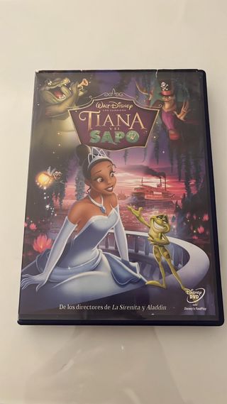 DVD Tiana y el Sapo (Español)