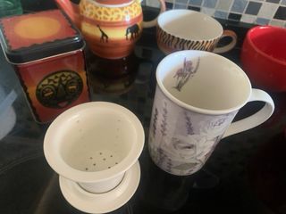 Amantes del té lote de tazas con teteras todo 12€